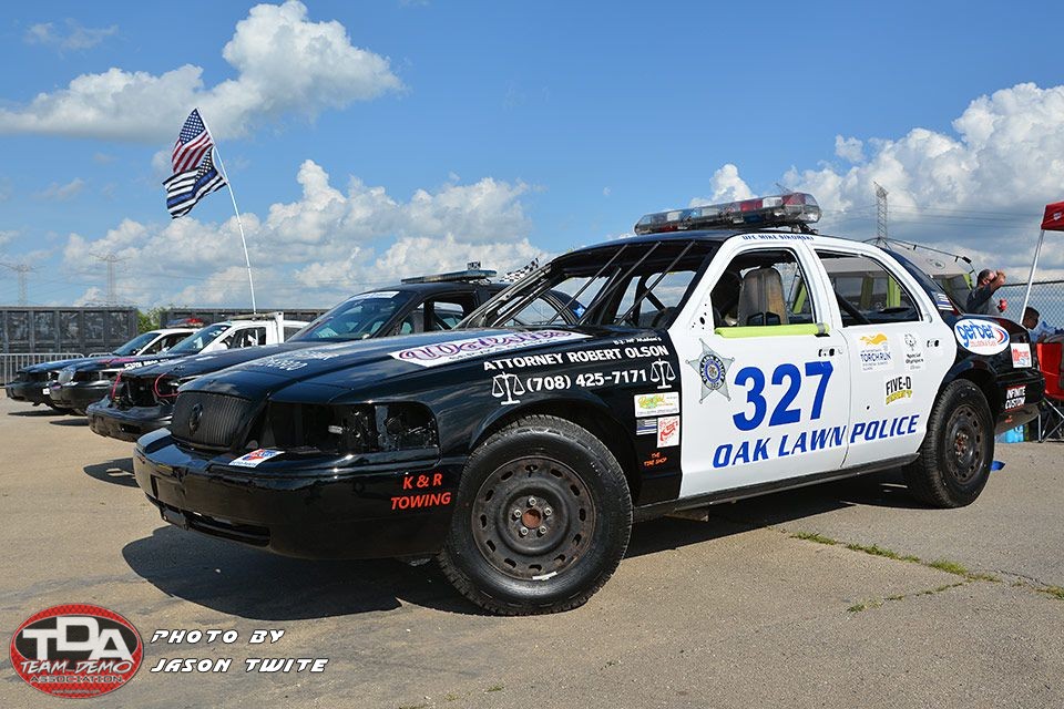 police car race