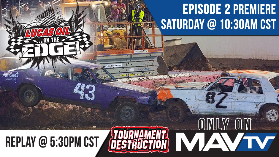 Team Demolition Derby Returns to “Lucas Oil…On The Edge!”