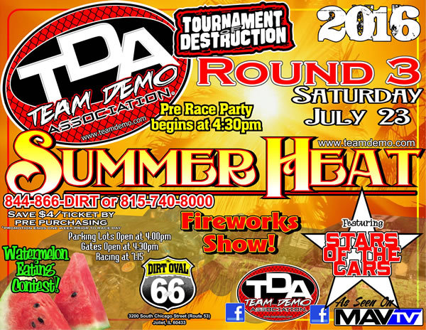 Summer Heating up at The Dirt Oval